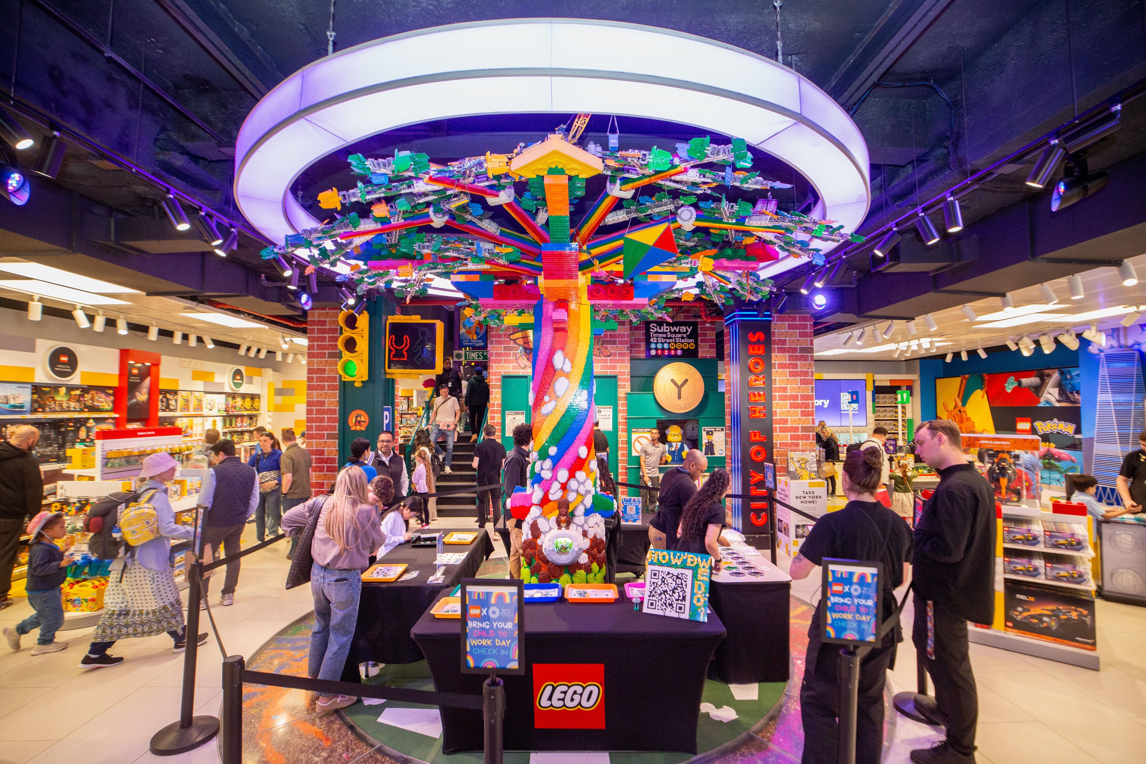 lego store interior