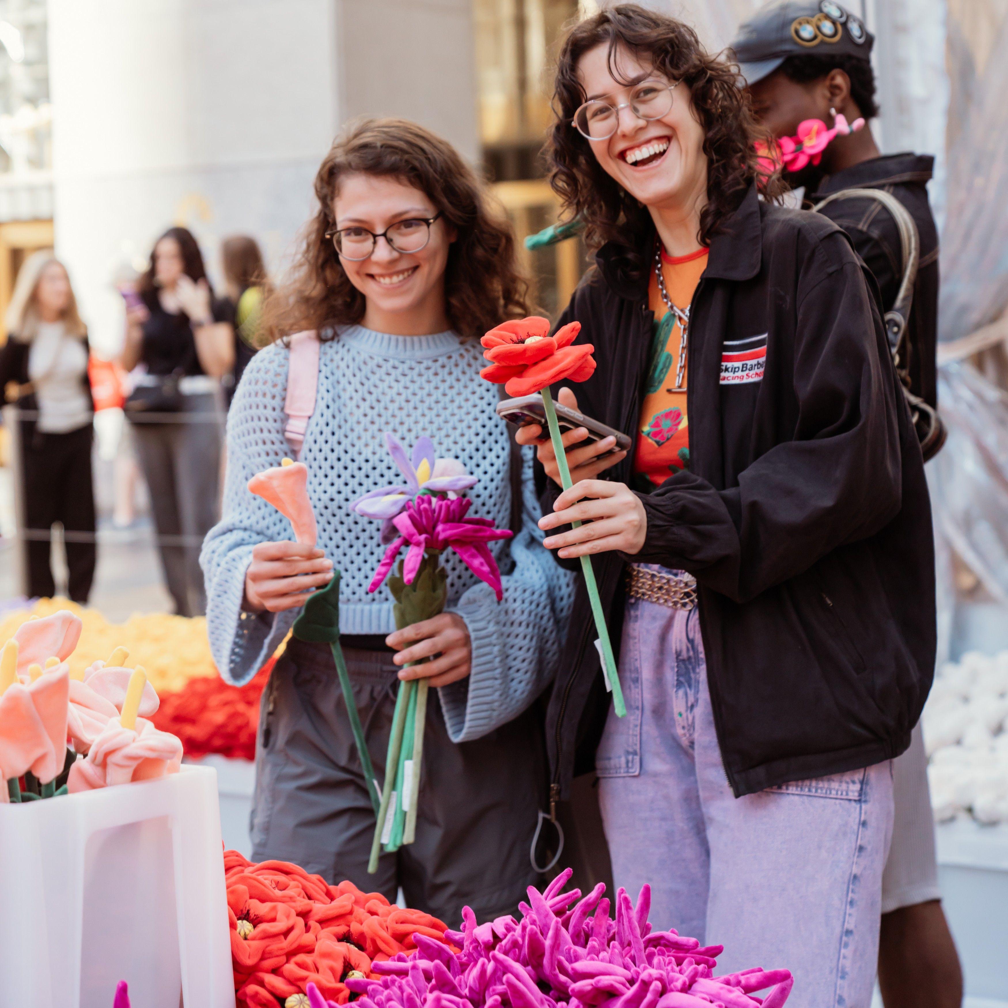cj hendry's flower market at rockefeller center