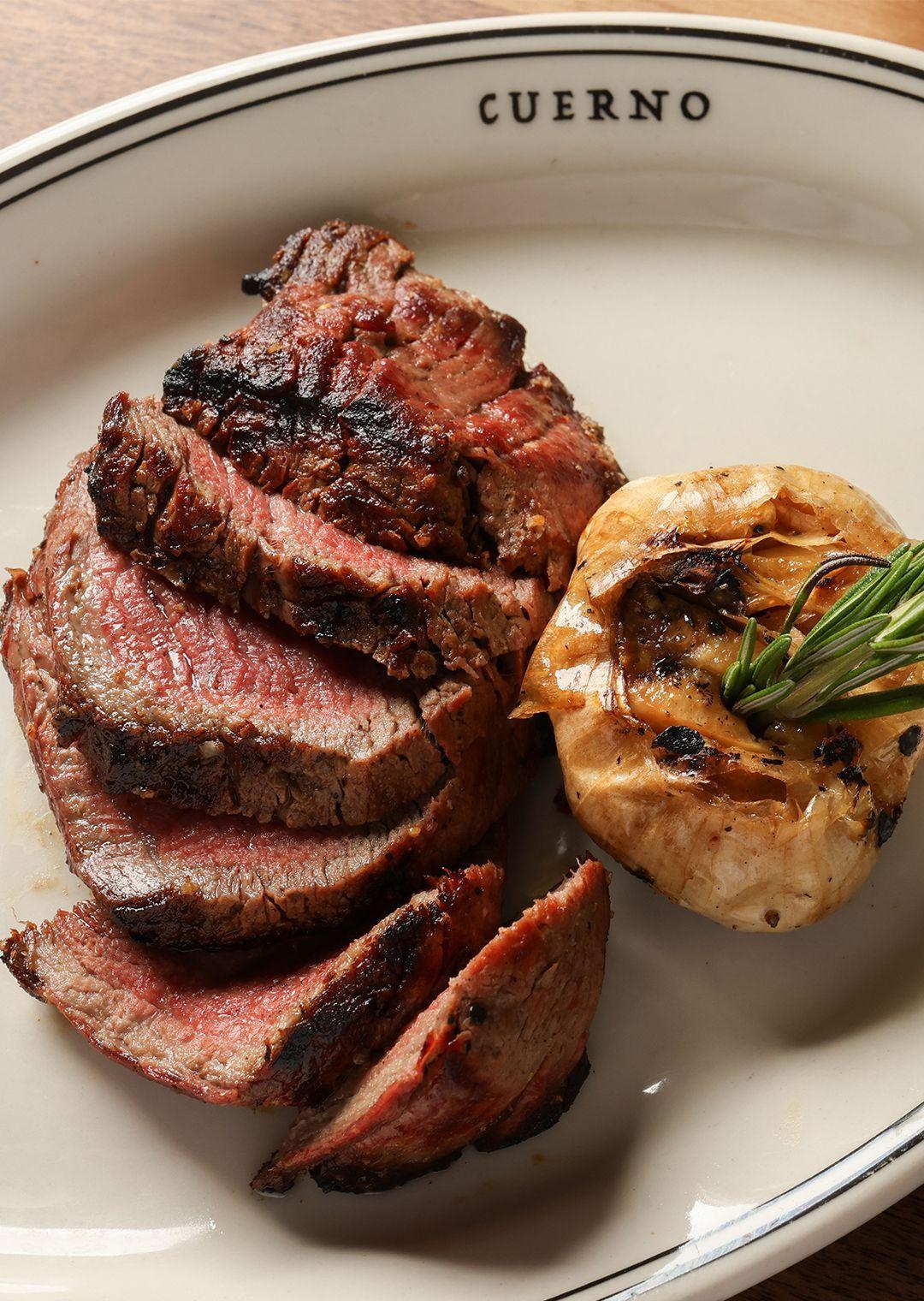 Steak on a plate