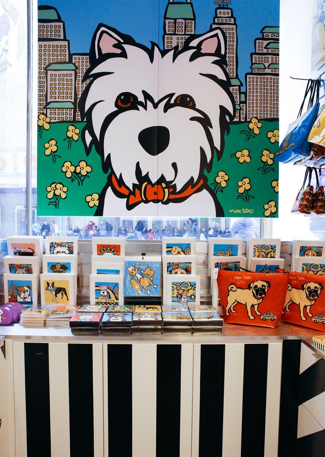 cards and merchandise from PIQ store in new york