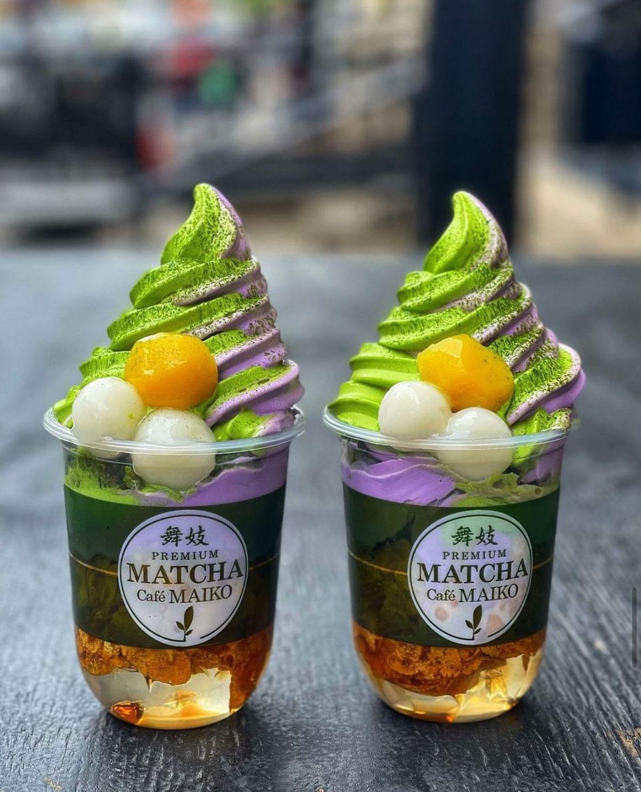 matcha soft serve