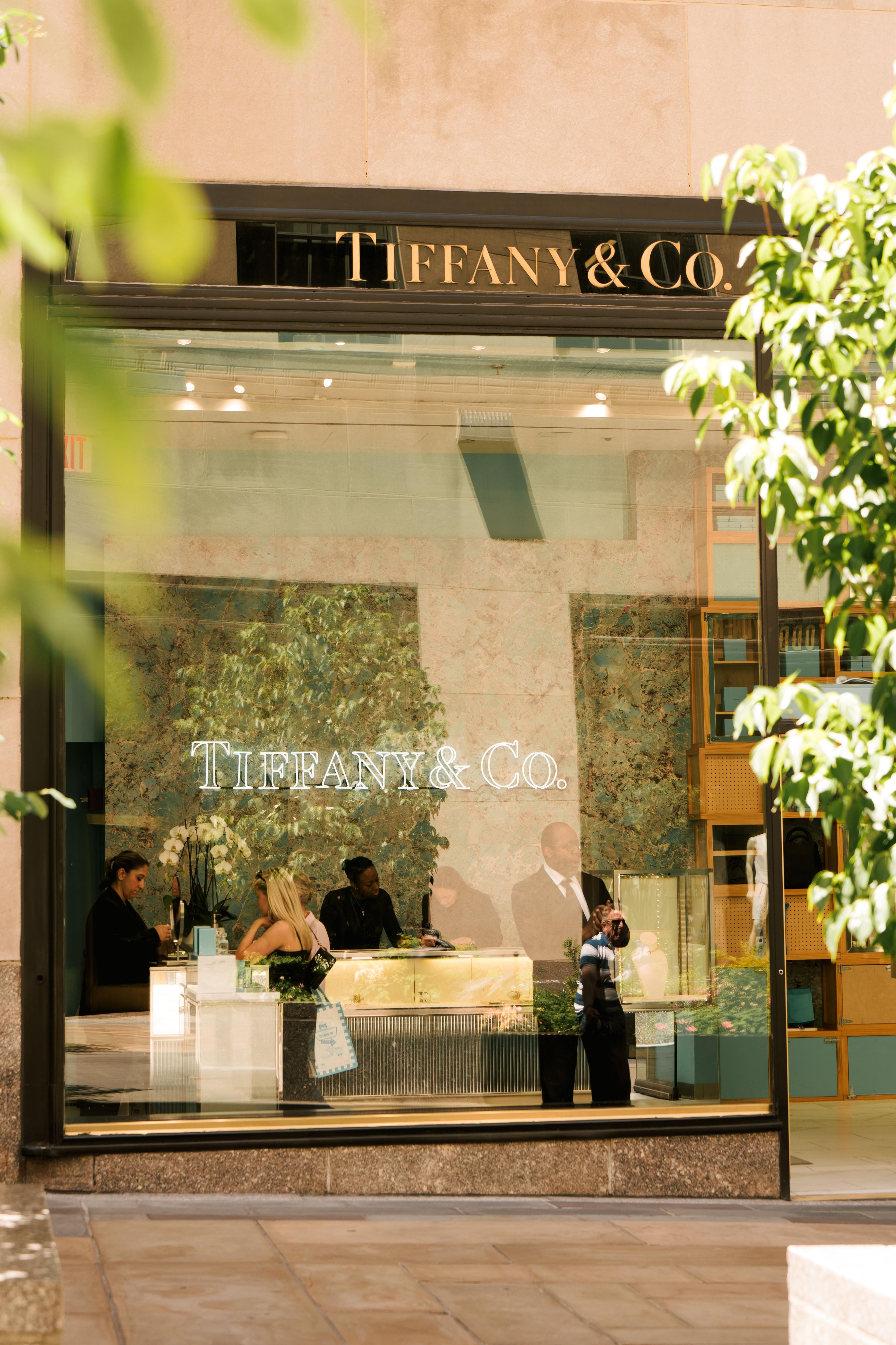 Tiffany & Co. entrance in New York