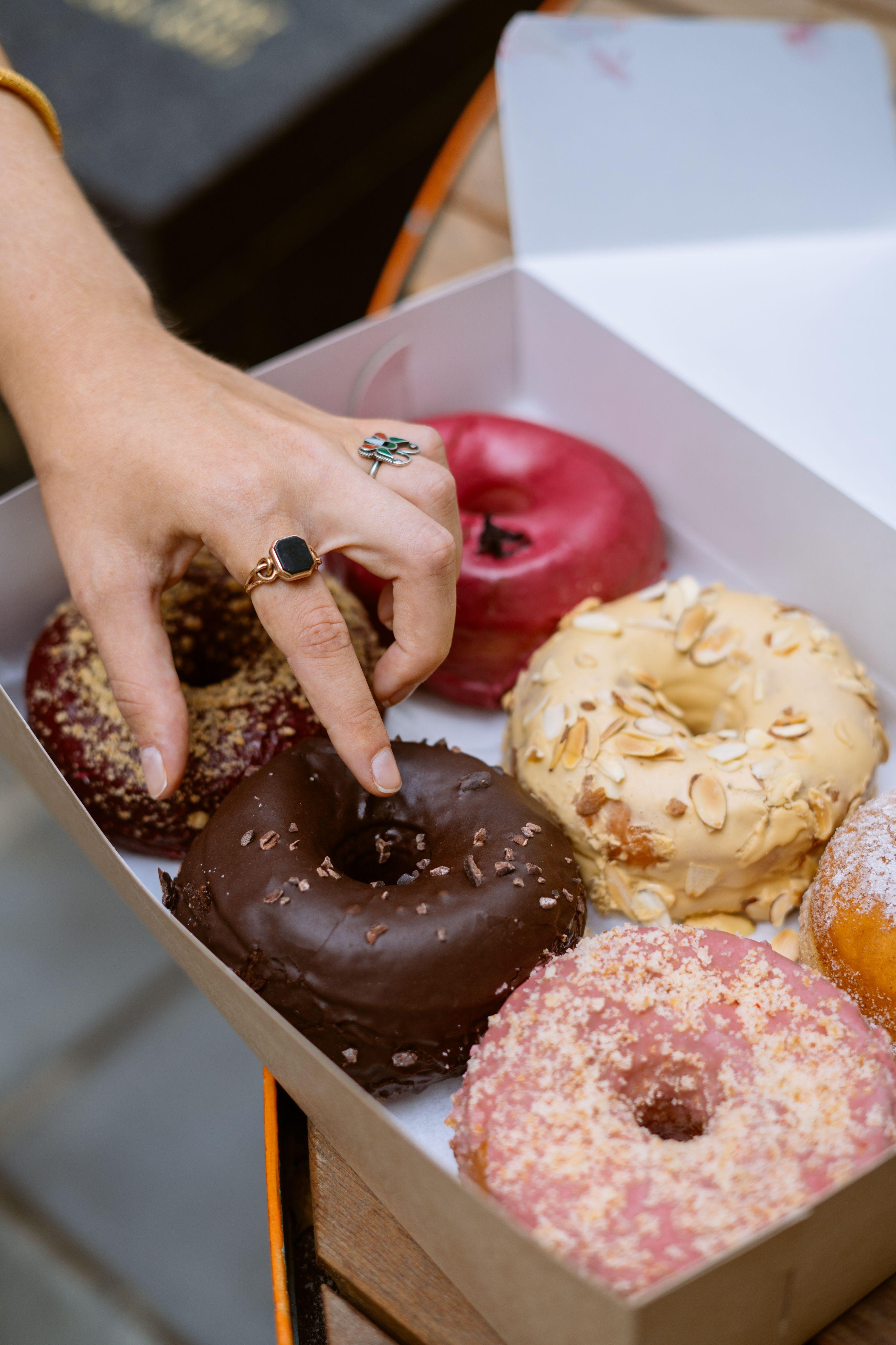 a box of donuts