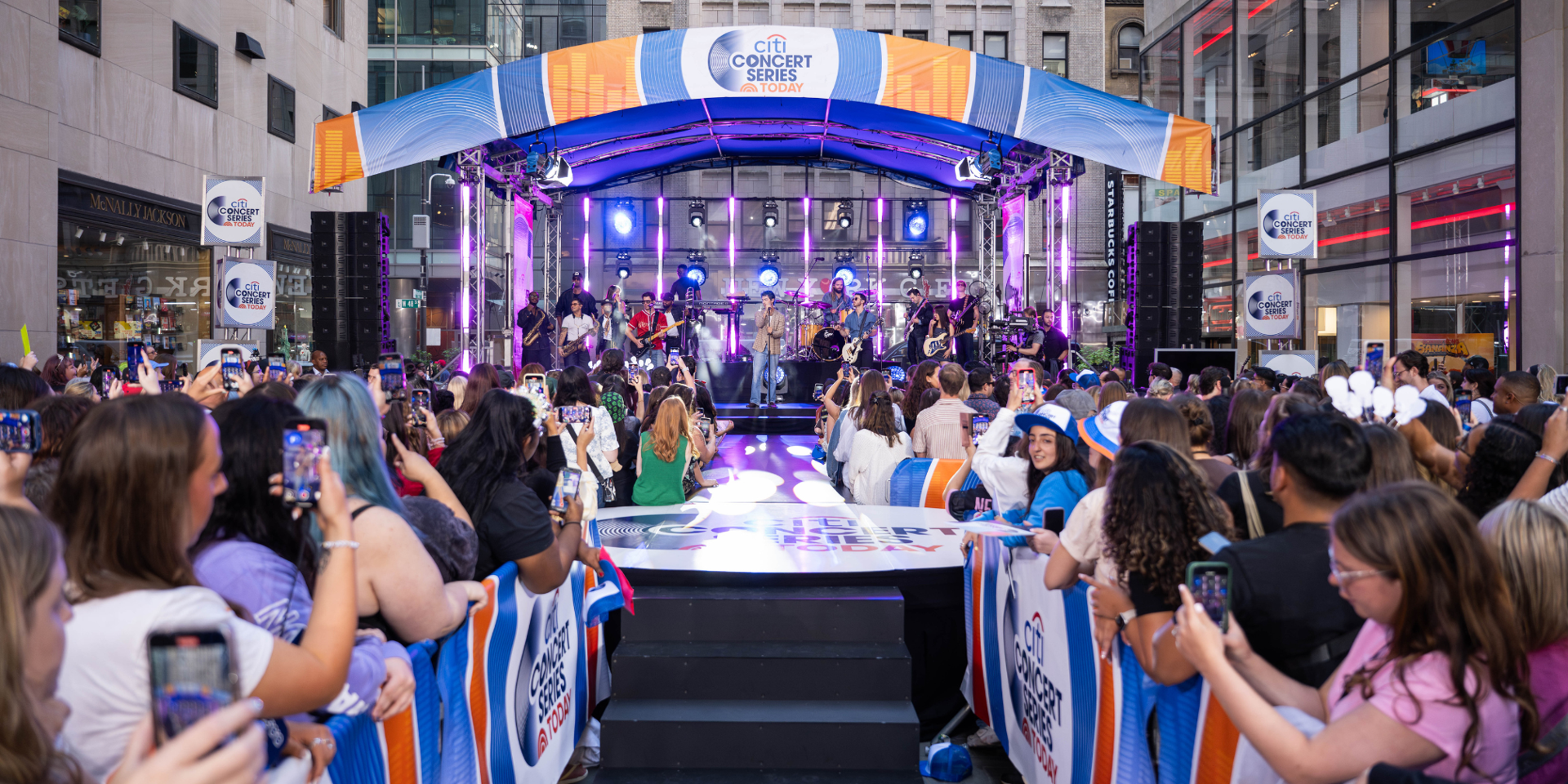 citi concert at rockefeller center