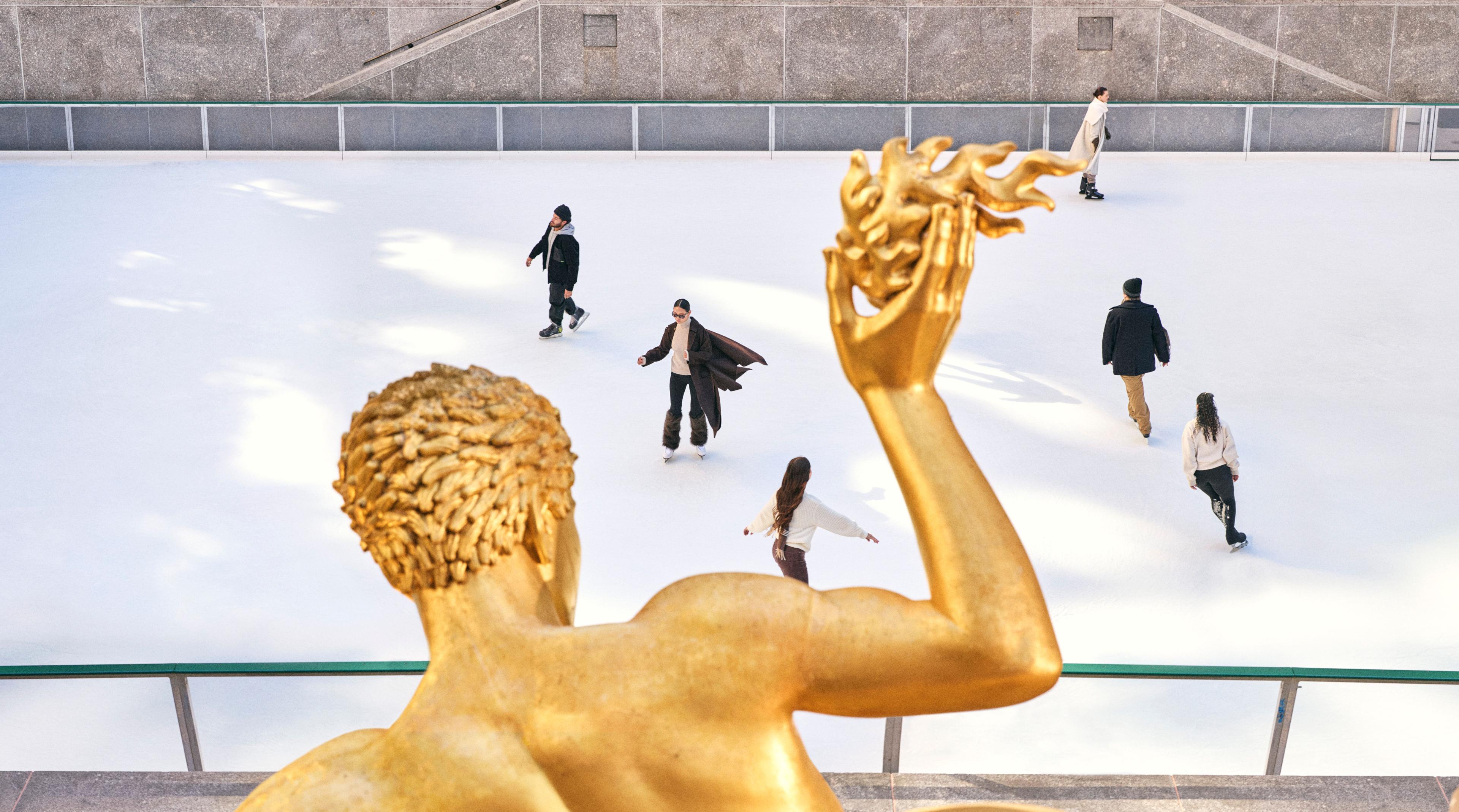 the rink at rockefeller center