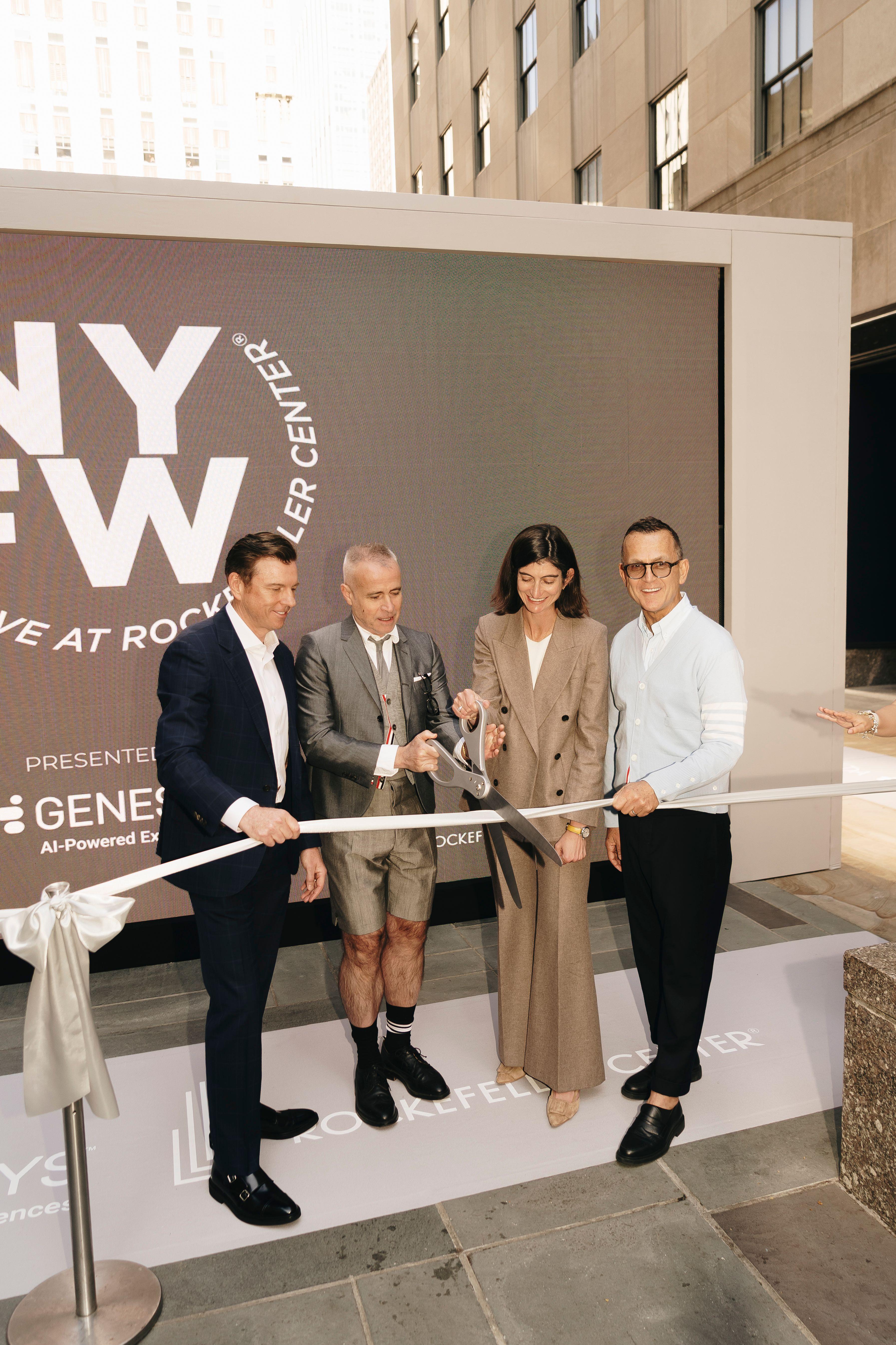 nyfw ribbon cutting