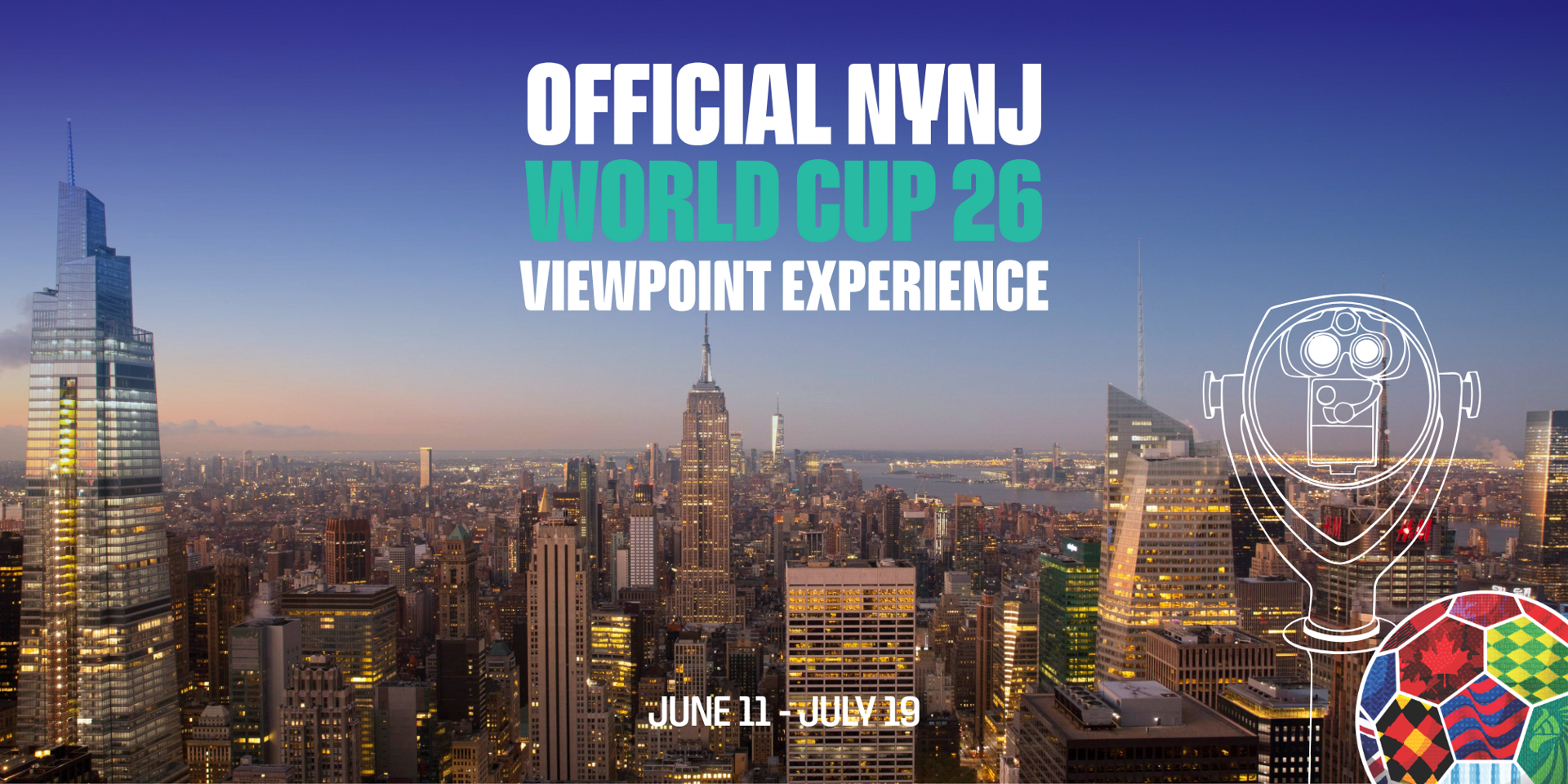 view of new york city and top of the rock observation deck