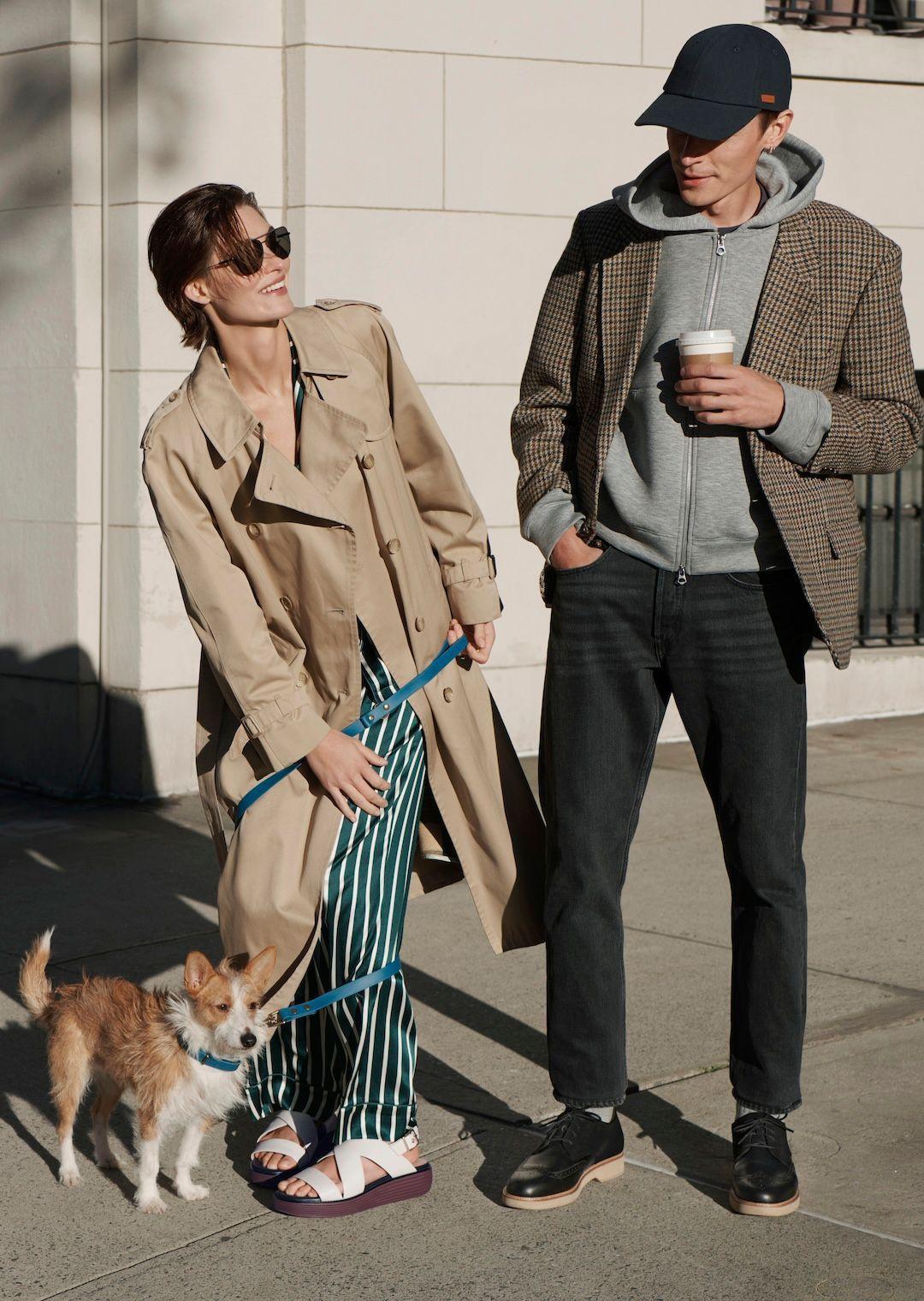male and female Cole Haan models