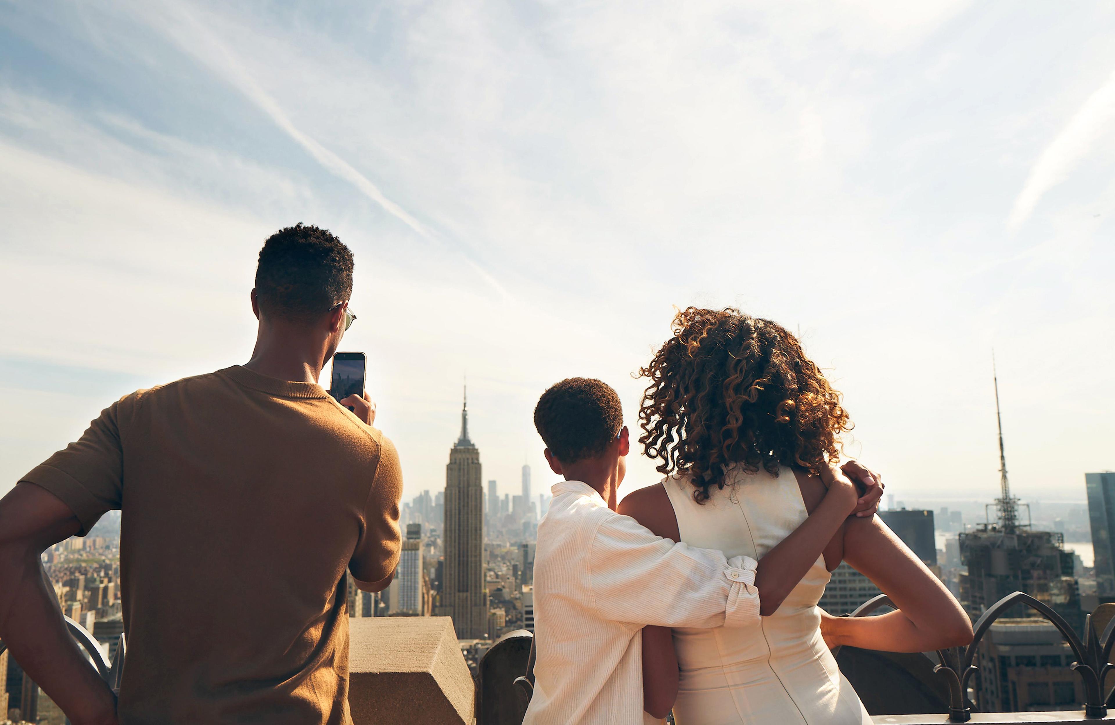 top of the rock